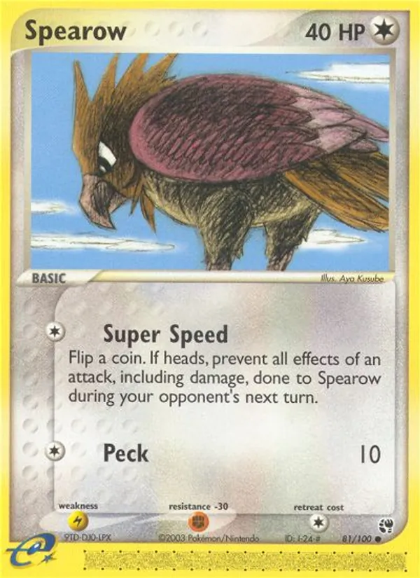Spearow #81/100