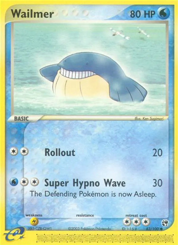 Wailmer #83/100