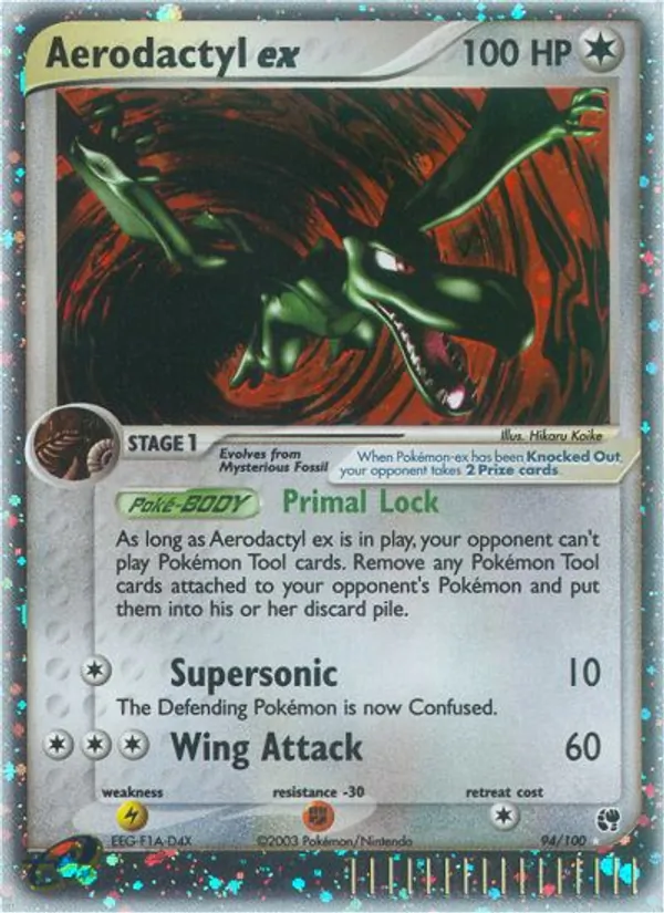 Aerodactyl ex #94/100
