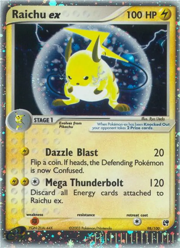 Raichu ex #98/100