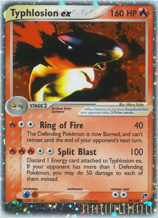 Typhlosion ex #99/100