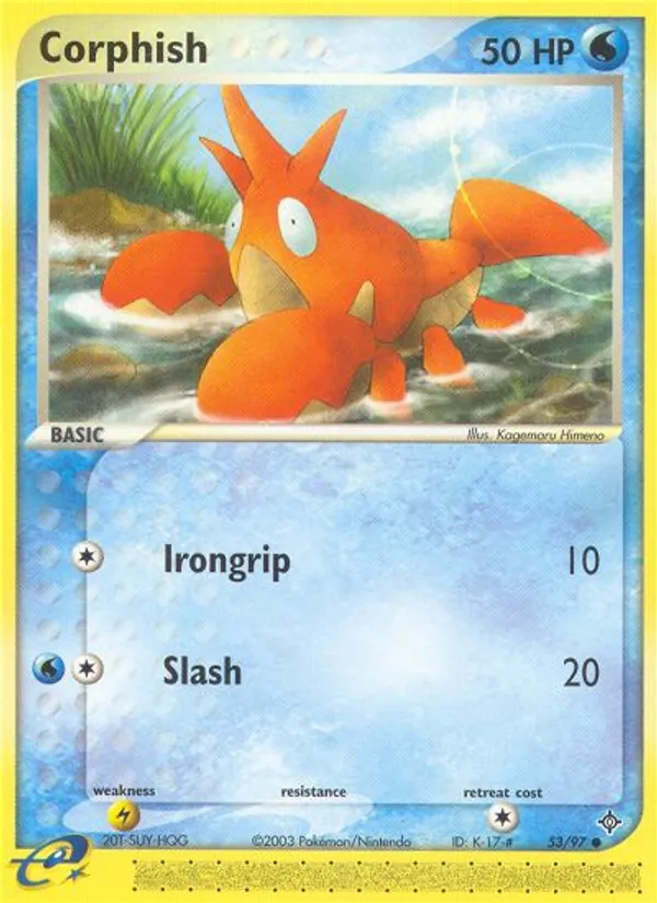 Corphish #53/97
