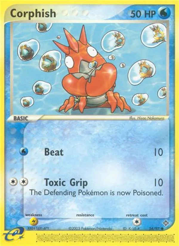 Corphish #54/97