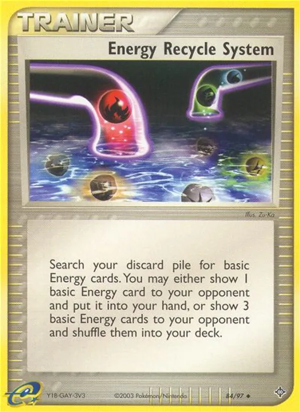 Energy Recycle System, Dragon #84/97