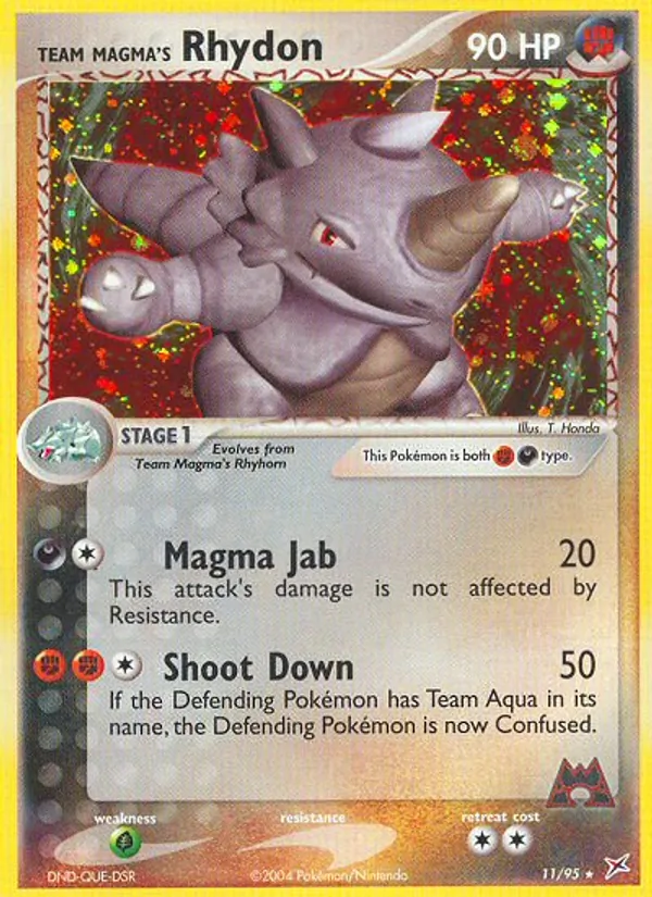 Team Magma's Rhydon #11/95