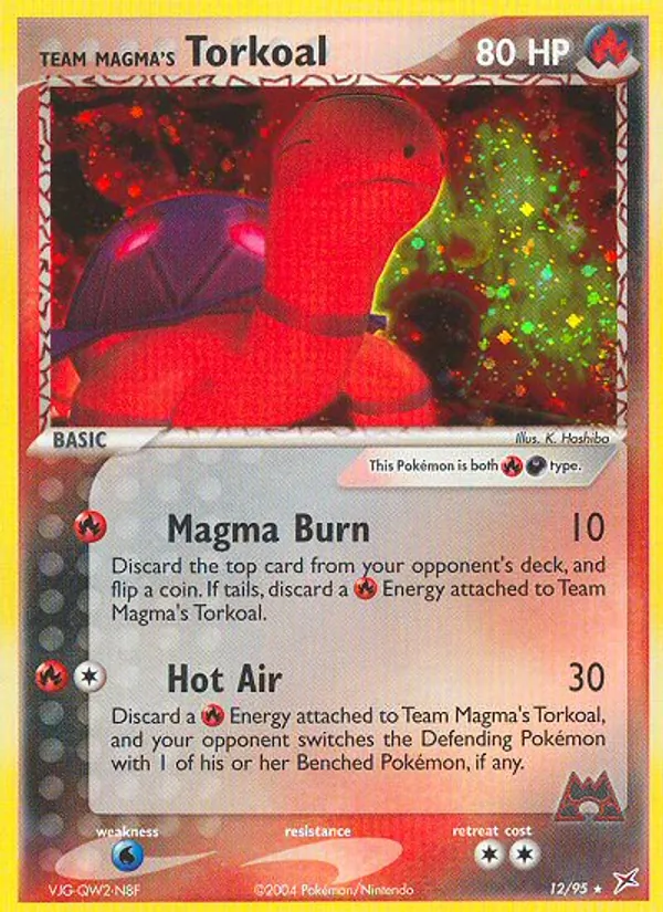 Team Magma's Torkoal #12/95