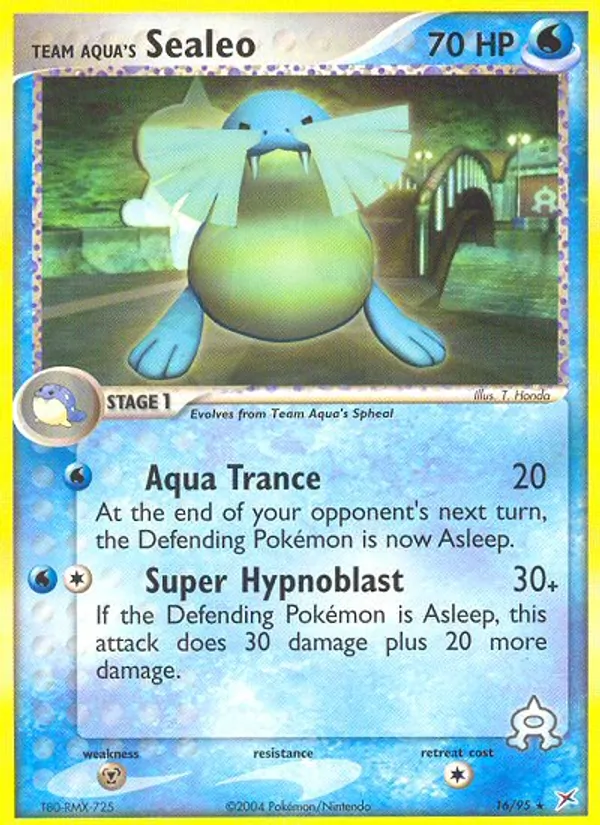 Team Aqua's Sealeo #16/95