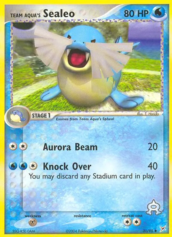 Team Aqua's Sealeo #31/95