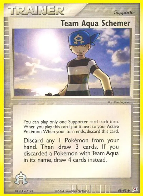 Team Aqua Schemer, Team Magma vs Team Aqua #69/95