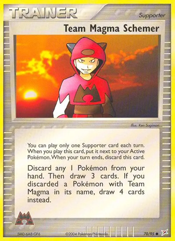 Team Magma Schemer, Team Magma vs Team Aqua #70/95