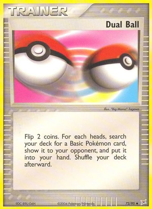 Dual Ball, Team Magma vs Team Aqua #72/95