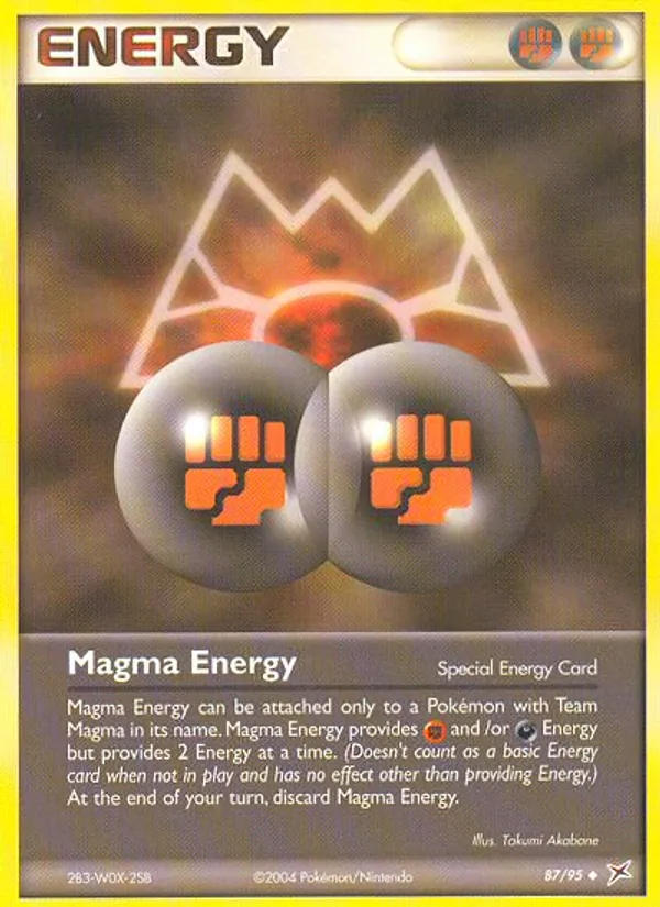 Magma Energy, Team Magma vs Team Aqua #87/95