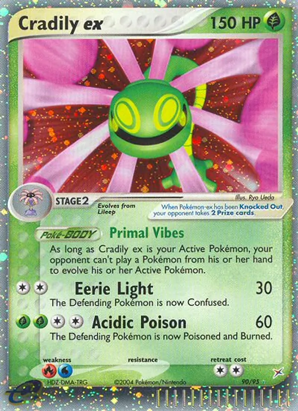 Cradily ex #90/95