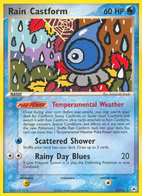 Rain Castform #23/101