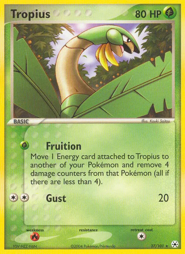 Tropius #27/101