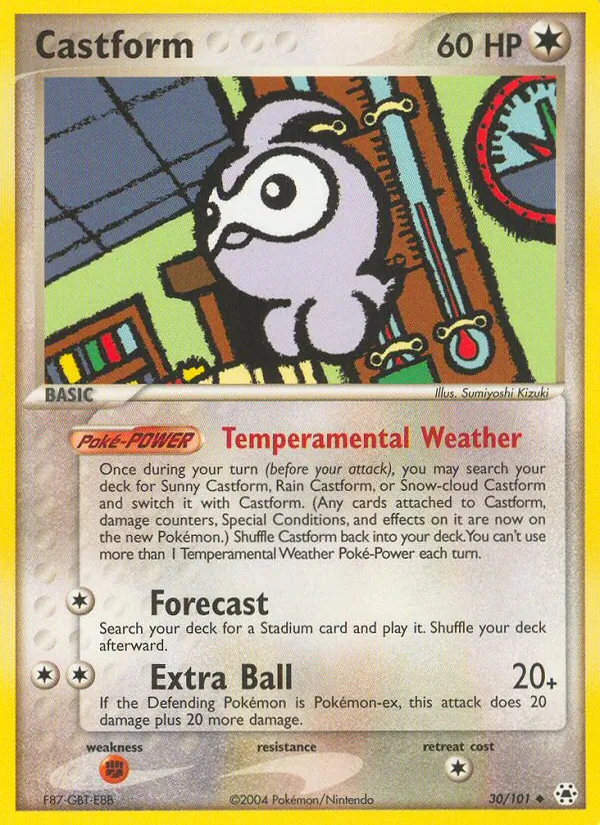 Castform #30/101