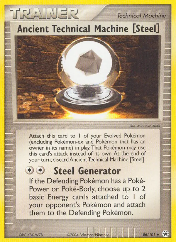 Ancient Technical Machine (Steel), Hidden Legends #86/101