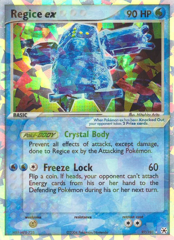 Regice ex #97/101