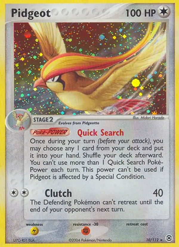 Pidgeot #10/112