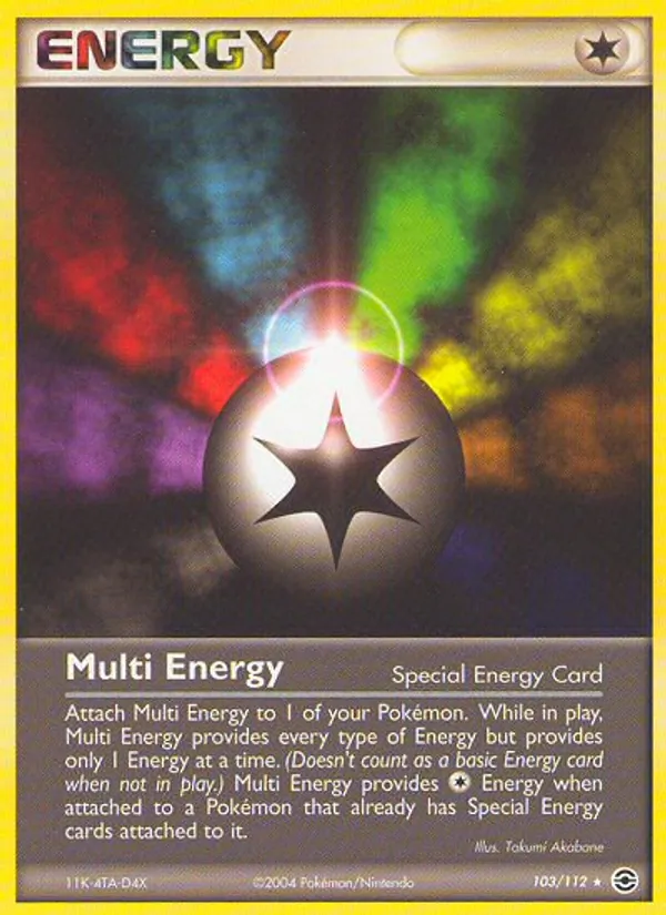 Multi Energy, FireRed & LeafGreen #103/112