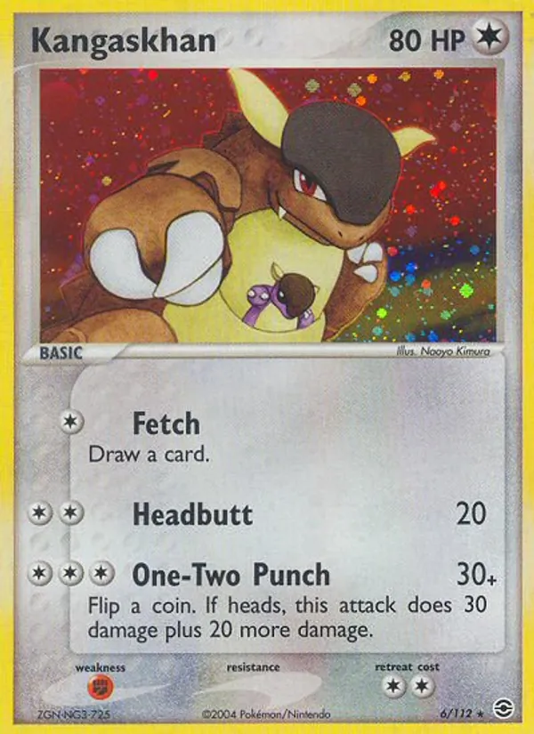 Kangaskhan #6/112