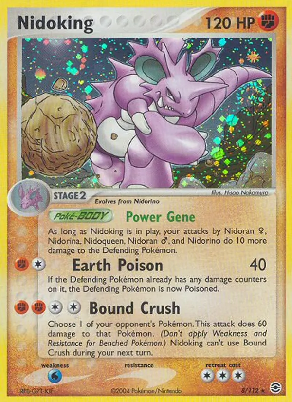 Nidoking #8/112