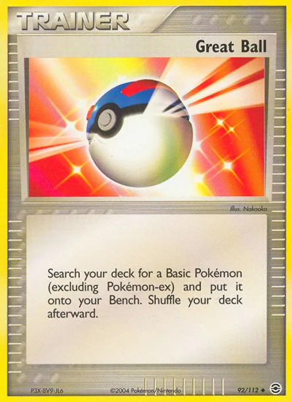 Great Ball, FireRed & LeafGreen #92/112