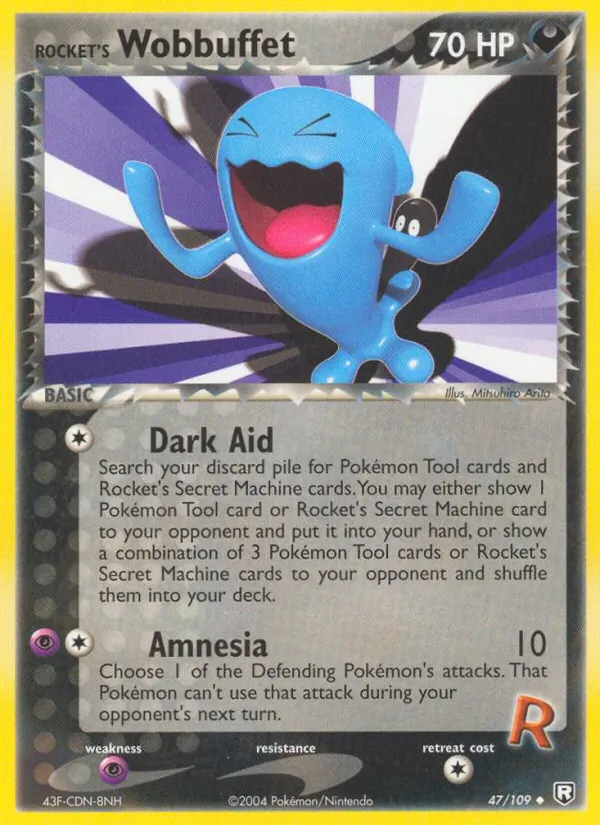Rocket's Wobbuffet #47/109