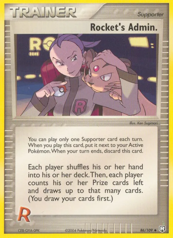 Rocket's Admin., Team Rocket Returns #86/109