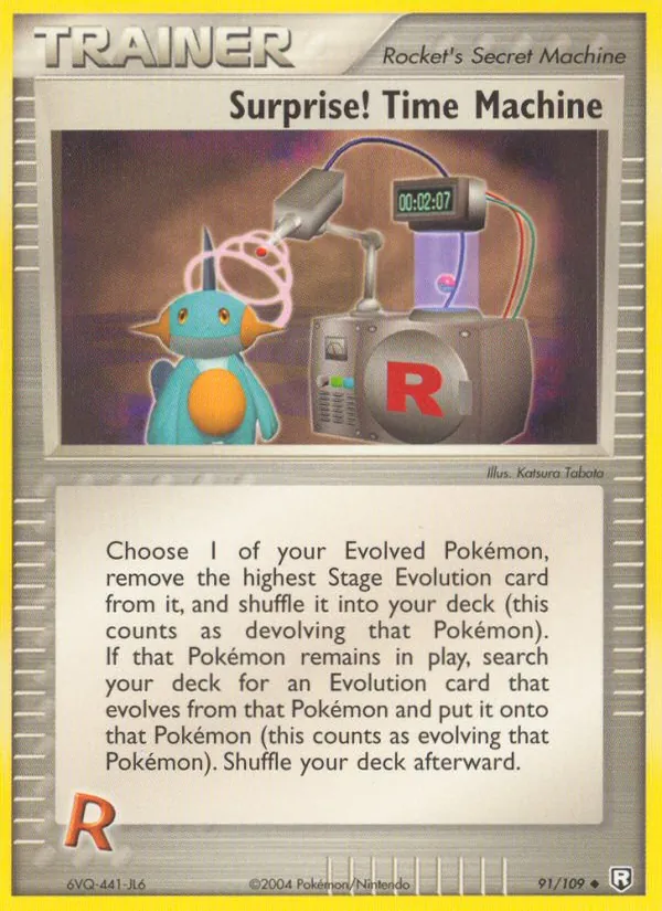 Surprise! Time Machine, Team Rocket Returns #91/109