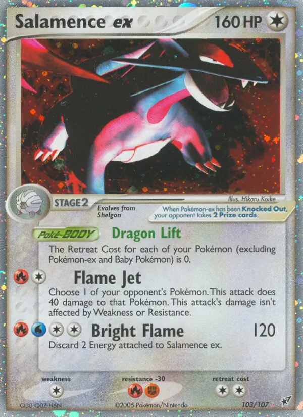 Salamence ex #103/107