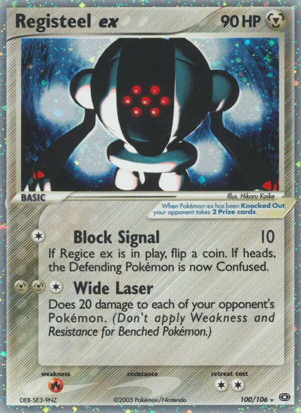 Registeel ex #100/106
