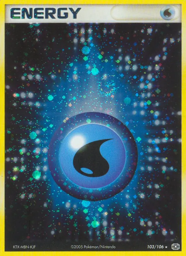 Water Energy, Emerald #103/106