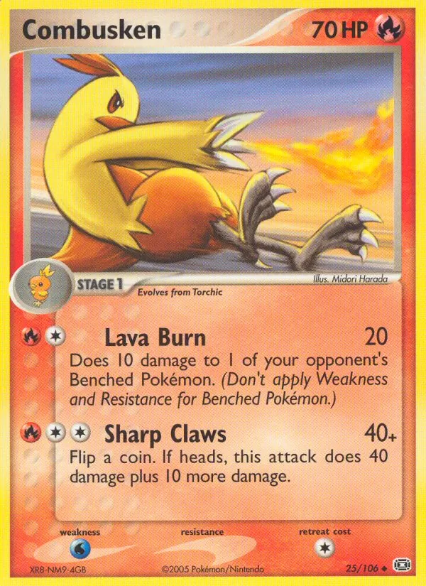 Combusken #25/106
