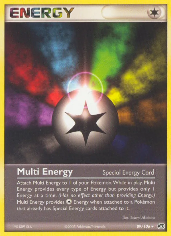 Multi Energy, Emerald #89/106