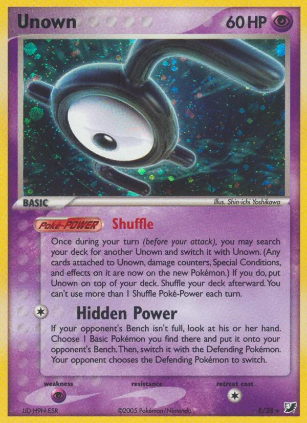 Unown #E/28