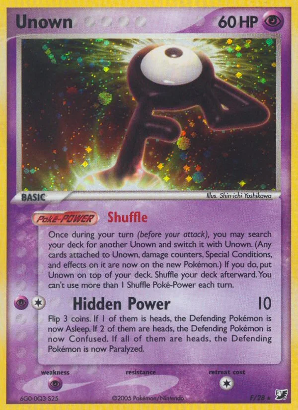 Unown #F/28