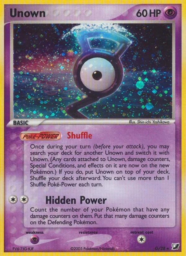 Unown #G/28