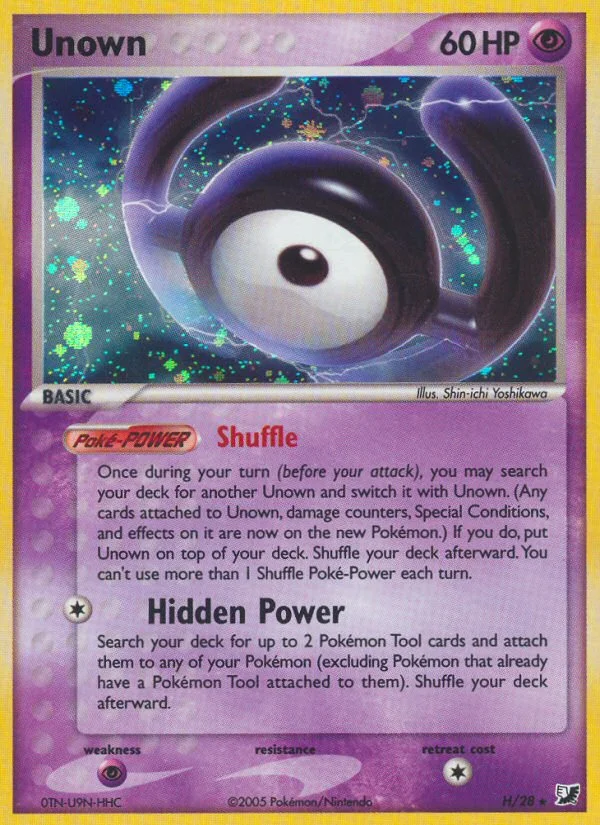 Unown #H/28