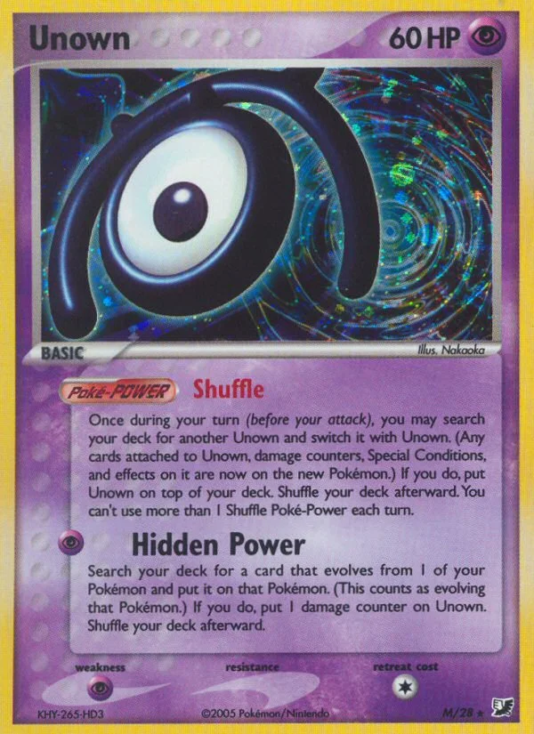 Unown #M/28