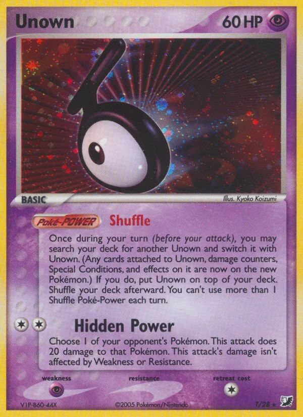 Unown #T/28