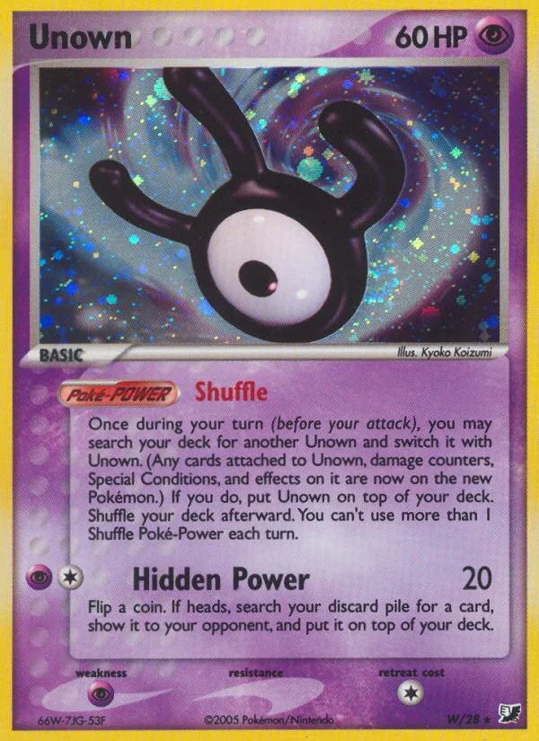 Unown #W/28