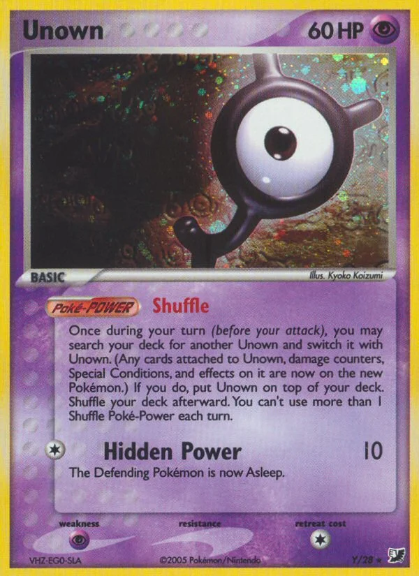 Unown #Y/28