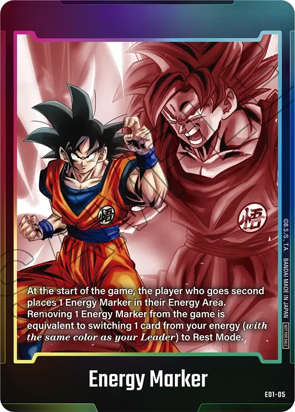 Energy Marker, Fusion World Energy Markers E01-05