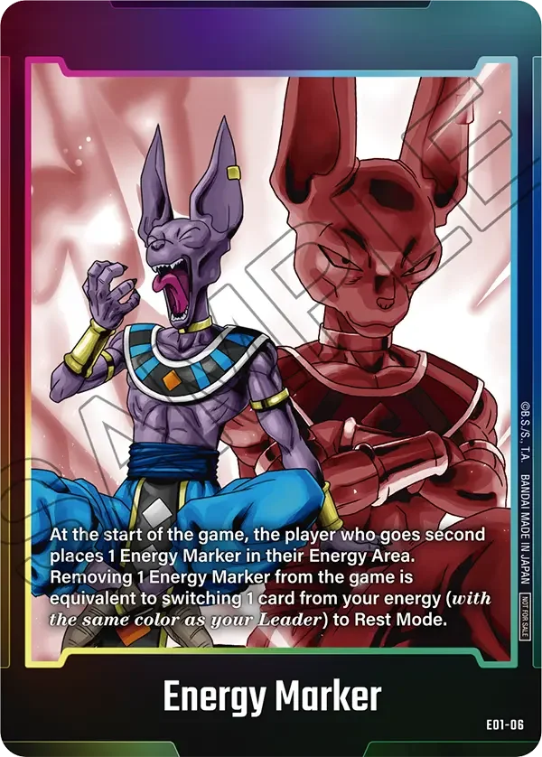 Energy Marker, Fusion World Energy Markers E01-06