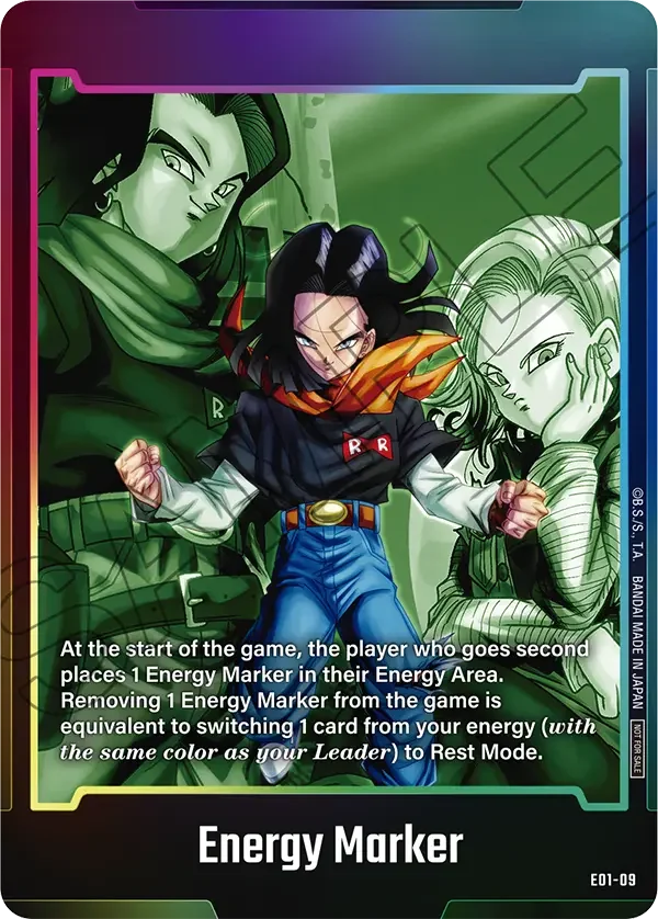 Energy Marker, Fusion World Energy Markers E01-09