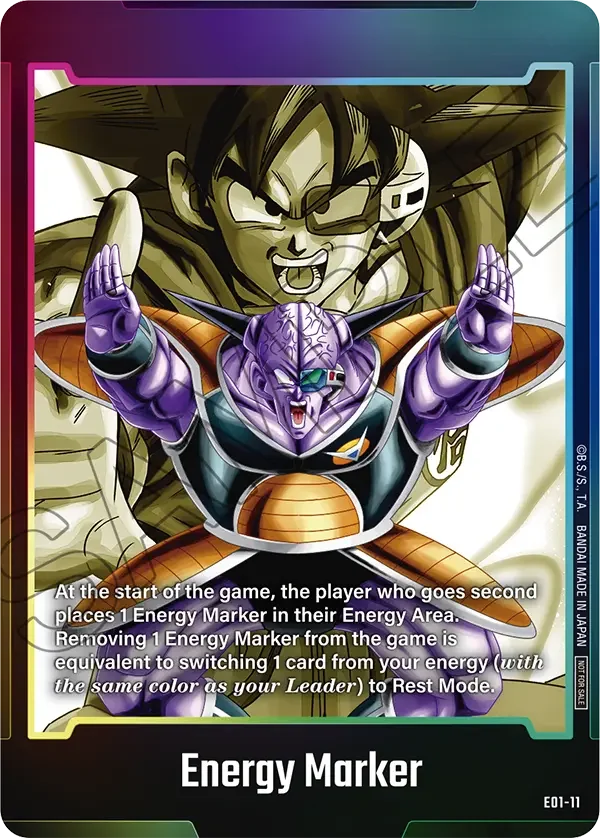 Energy Marker, Fusion World Energy Markers E01-11