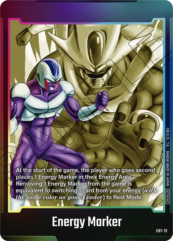 Energy Marker, Fusion World Energy Markers E01-12
