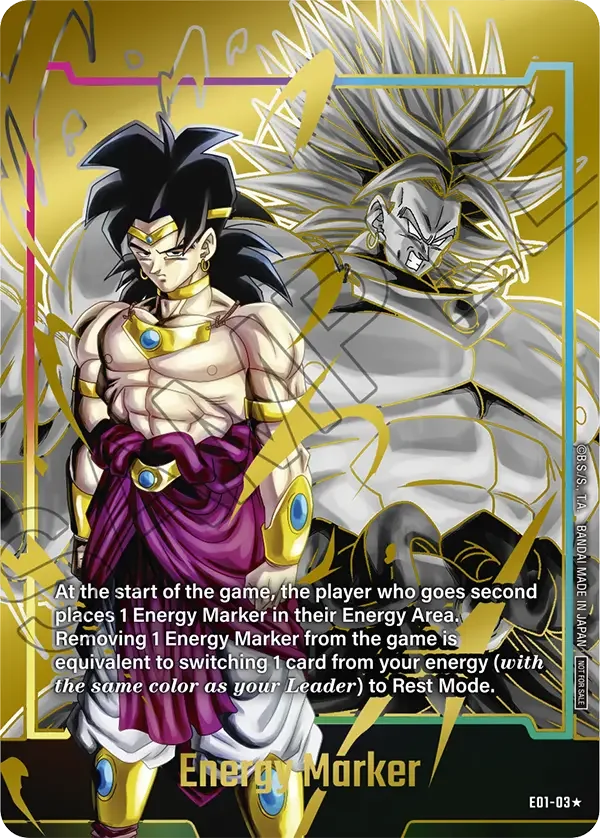 Energy Marker, Fusion World Energy Markers E01-03