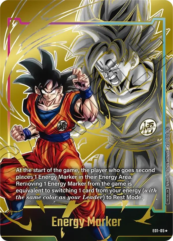 Energy Marker, Fusion World Energy Markers E01-05